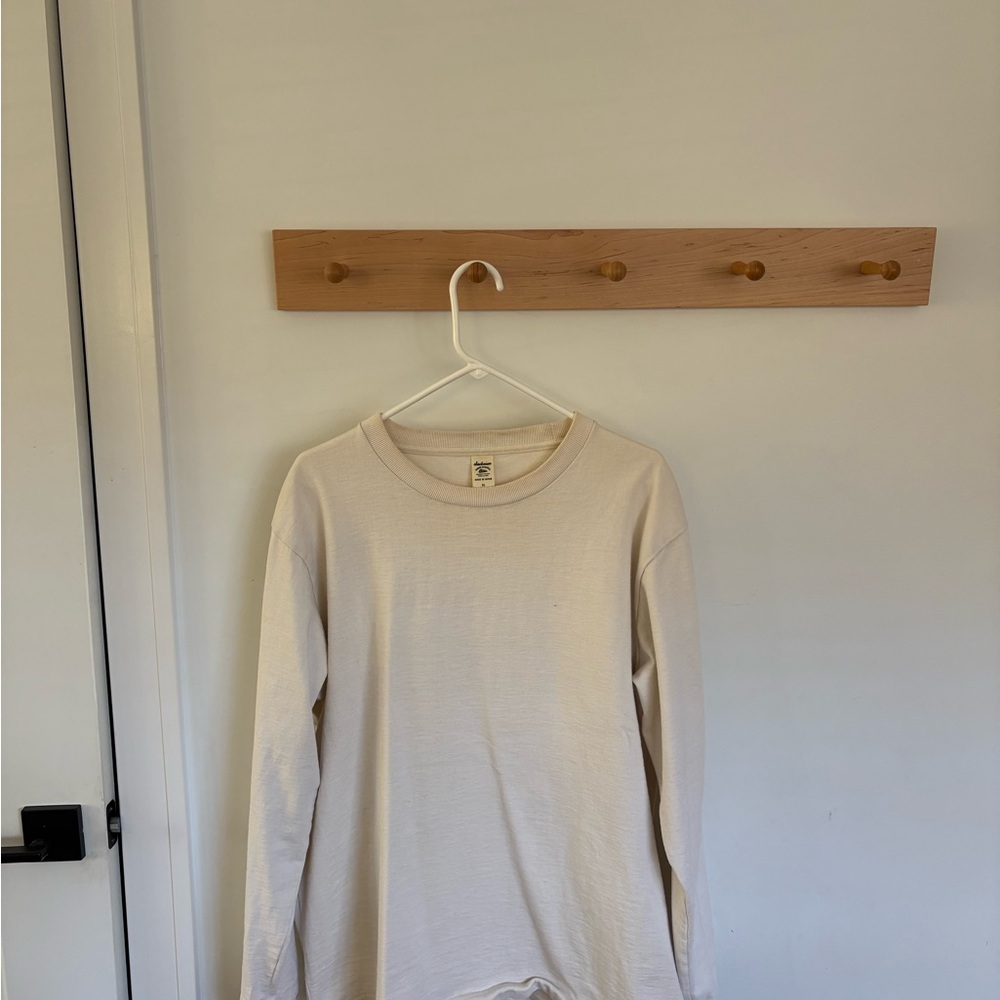 Jackman Cream Long Sleeve Tee